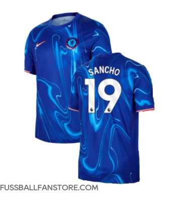 Chelsea Jadon Sancho #19 Replik Heimtrikot 2024-25 Kurzarm